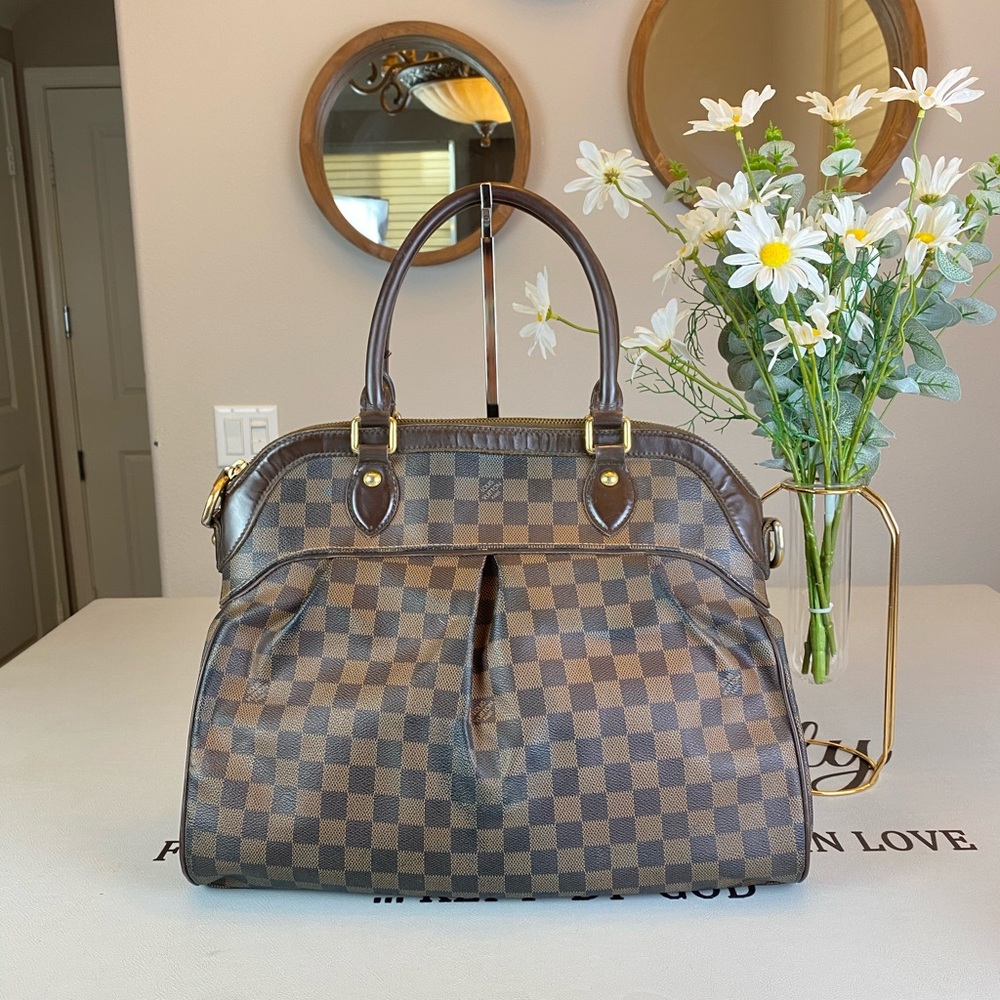 Louis Vuitton Damier Ebene Trevi GM Satchel
